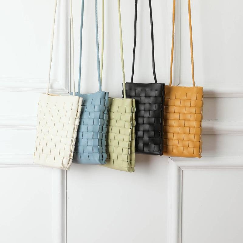 皮革編織包 側背小包包 編織包 手機包 斜背包 包 單小包 小包包女生 中性包 生日禮物 女生包包  141