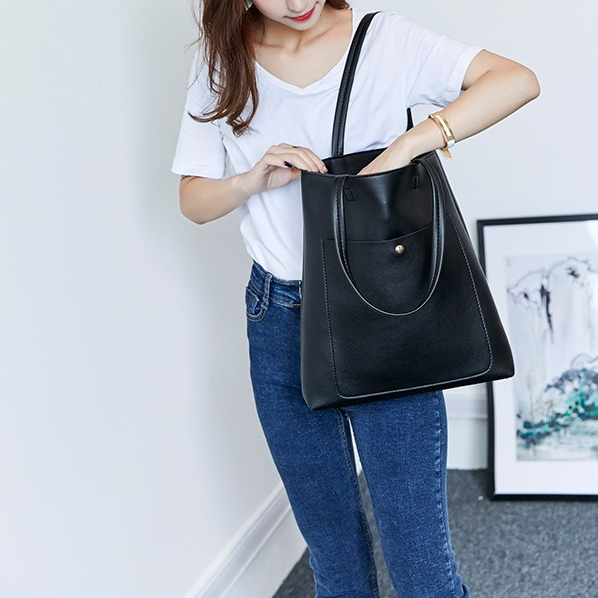 托特包 包包收納 肩背包 大包包 包包 手提包 女生包包 皮革手提包 女包 黑色托特包 日本托特包  韓國包包 016