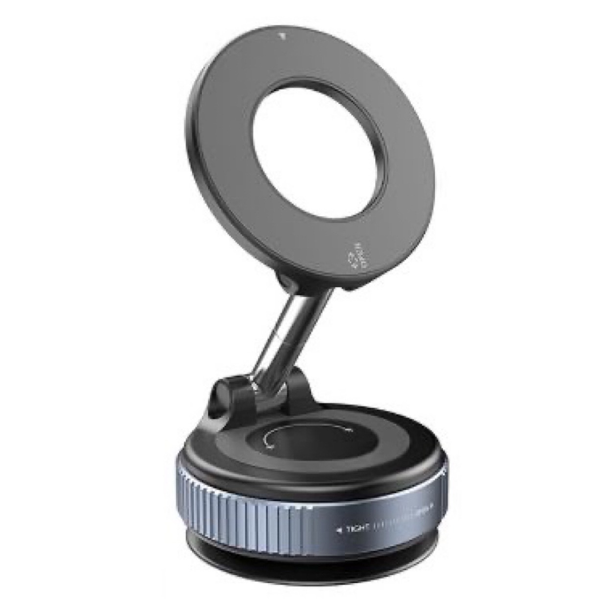 奈米吸盤磁吸手機支架 360度旋轉手機架 滴膠材質 車用 磁吸支架 汽車手機架 隨放隨吸 不挑材質 摺疊