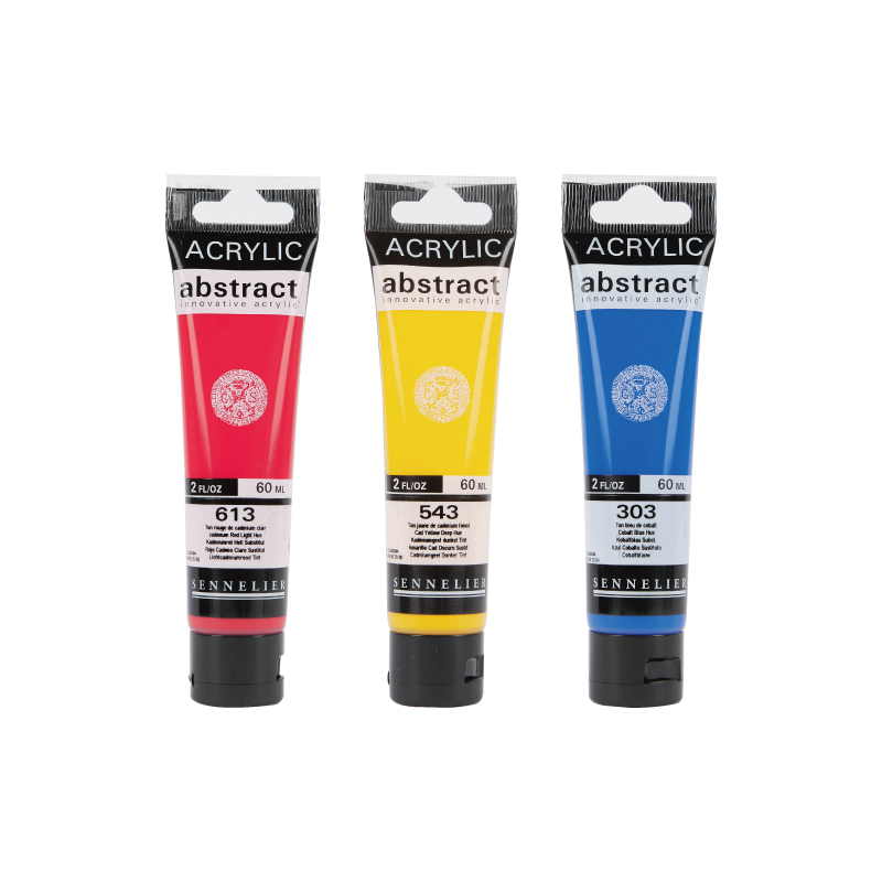 法國 SENNELIER 申內利爾 Abstract 壓克力顏料 軟管 60ML 共60色 *單色販售*