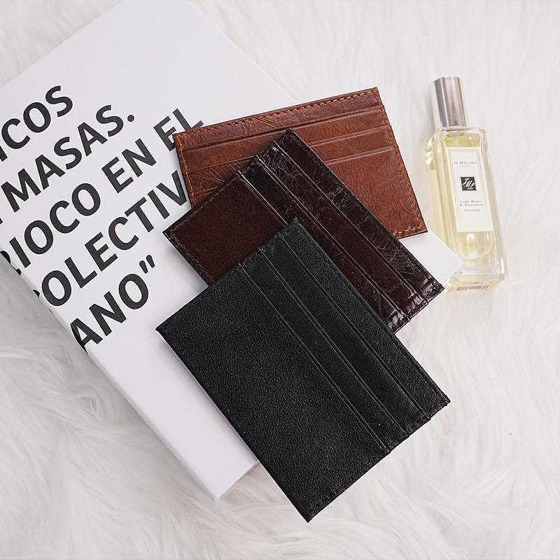 名片夾真皮 票卡夾 名片夾 卡夾 卡包 6卡位 真皮卡夾 牛皮卡包  信用卡夾 信用卡包 卡夾包 平卡夾 036