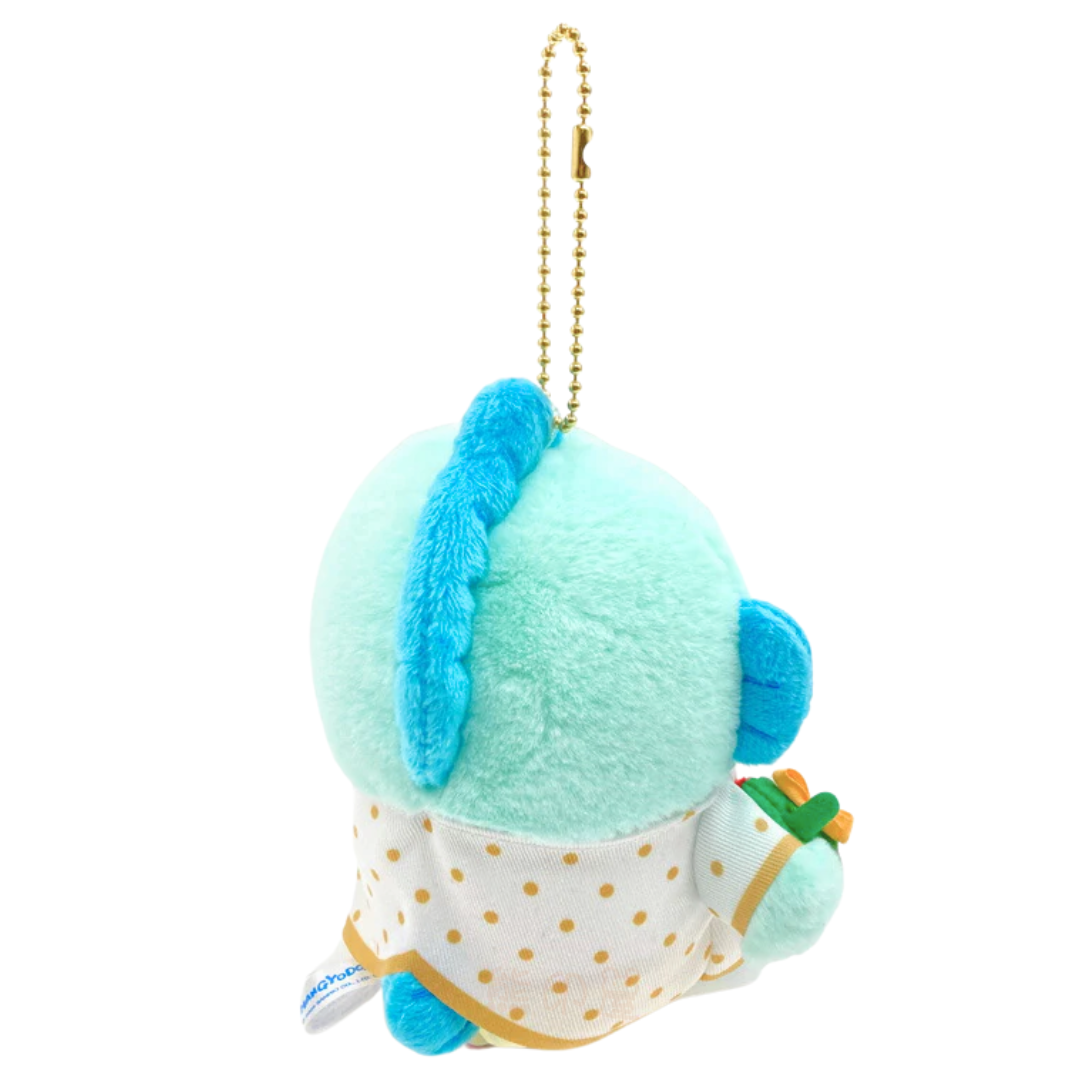 草莓新聞50週年彩虹款水怪毛公仔掛飾吊飾