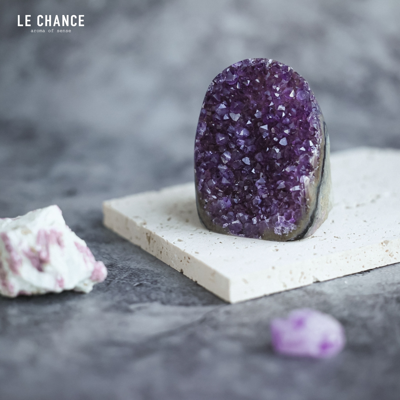 風水之石 烏拉圭原礦紫晶鎮｜天然水晶｜紫晶鎮｜水晶石｜紫晶石