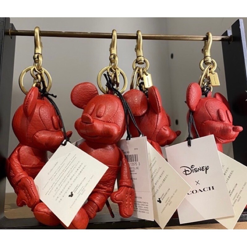 COACH Disney X Coach 米老鼠收藏款吊飾