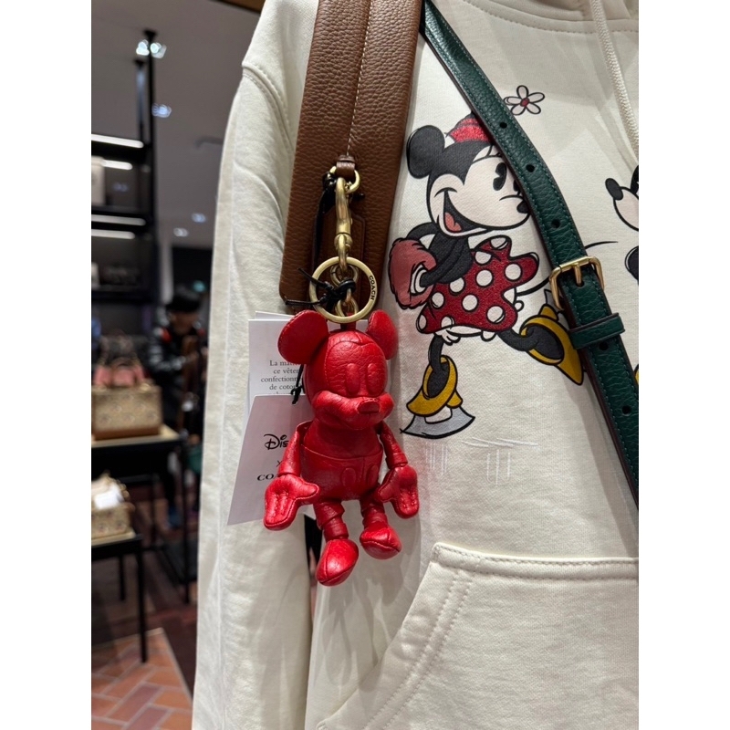 COACH Disney X Coach 米老鼠收藏款吊飾