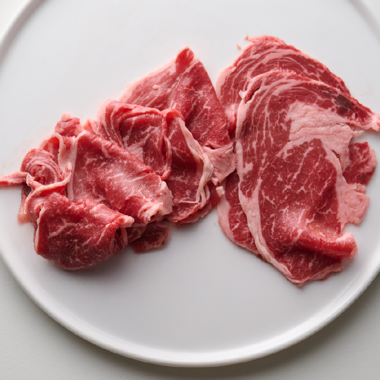 澳洲安格斯黑牛肋眼火鍋/燒肉片150g