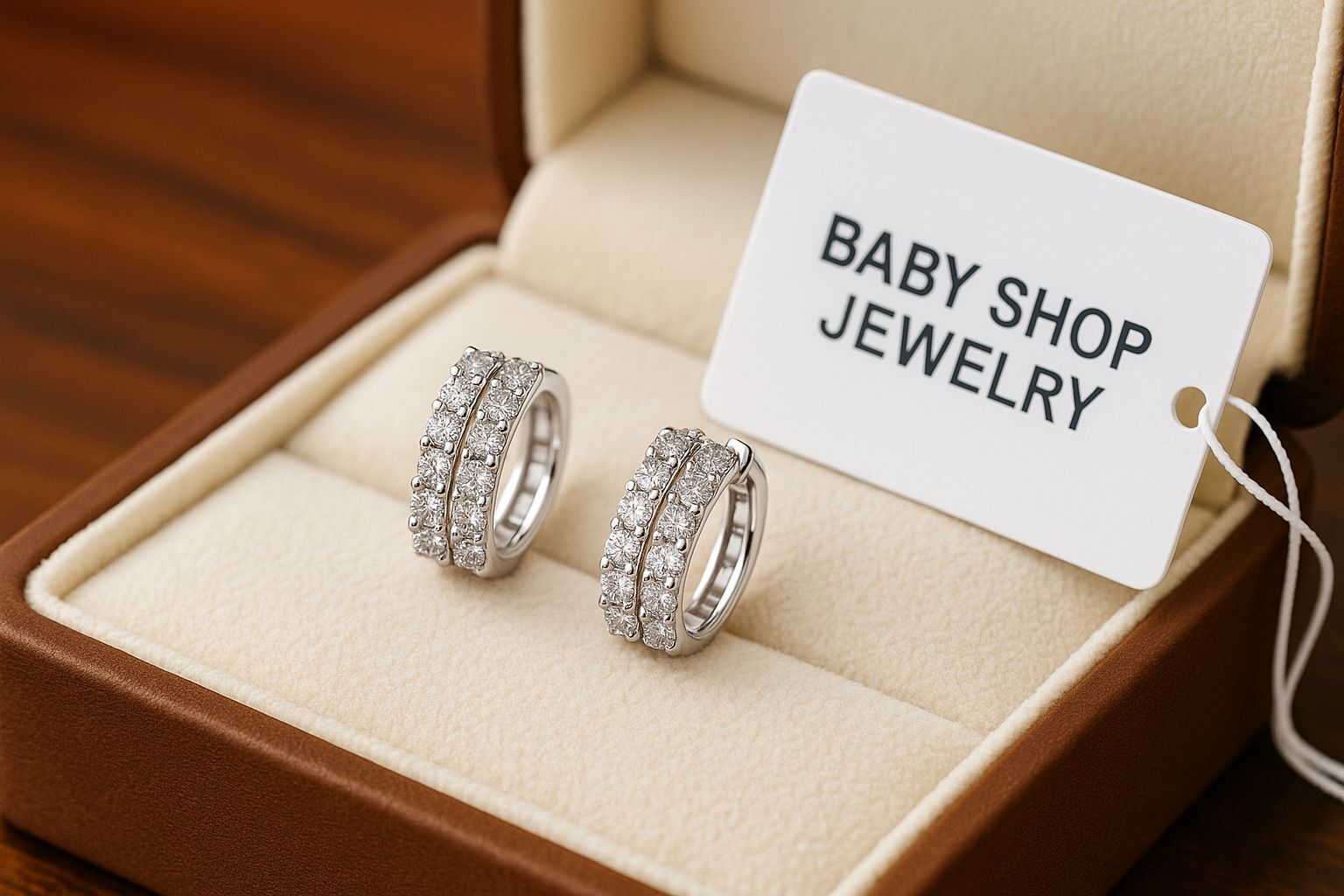 【預購】KK091001 莫桑石耳環