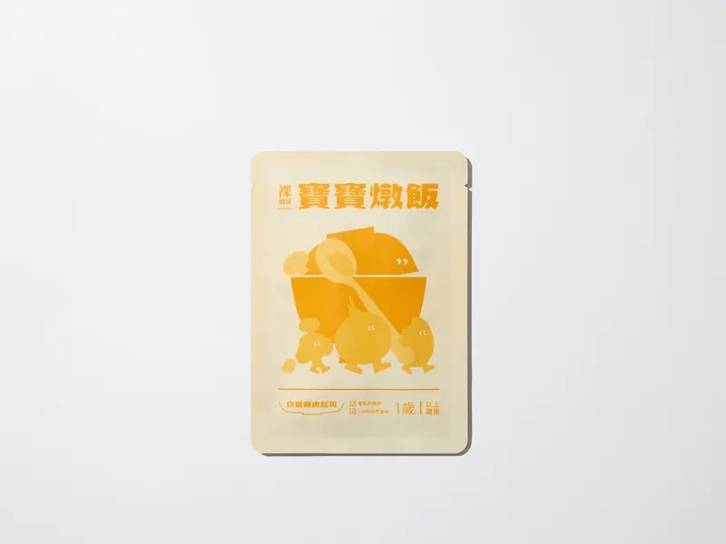 裸廚房白醬雞肉起司寶寶燉飯｜150g x 5 入裝 (有效期限:2026.04.27)