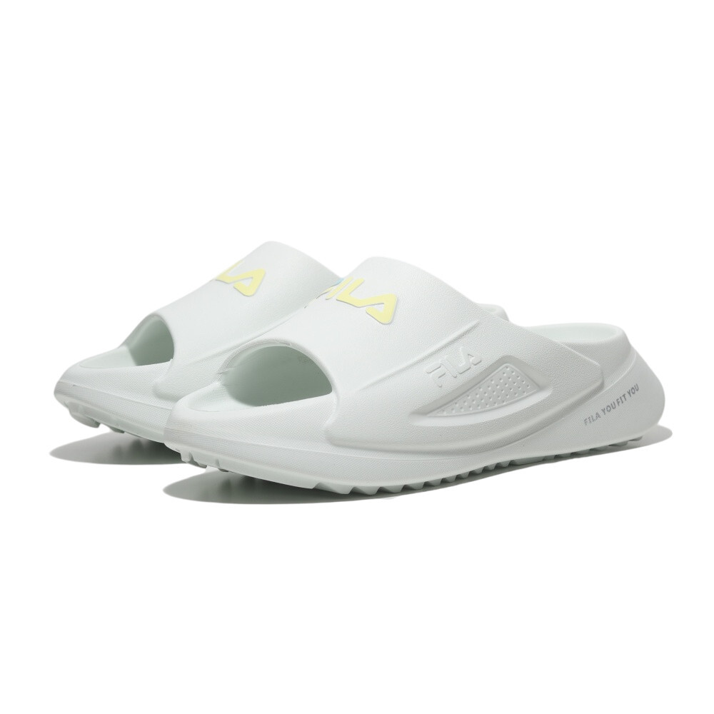 FILA 涼拖鞋 AIRSHIP 2 淺綠 LOGO 厚底 運動涼鞋 女 4S339Z669