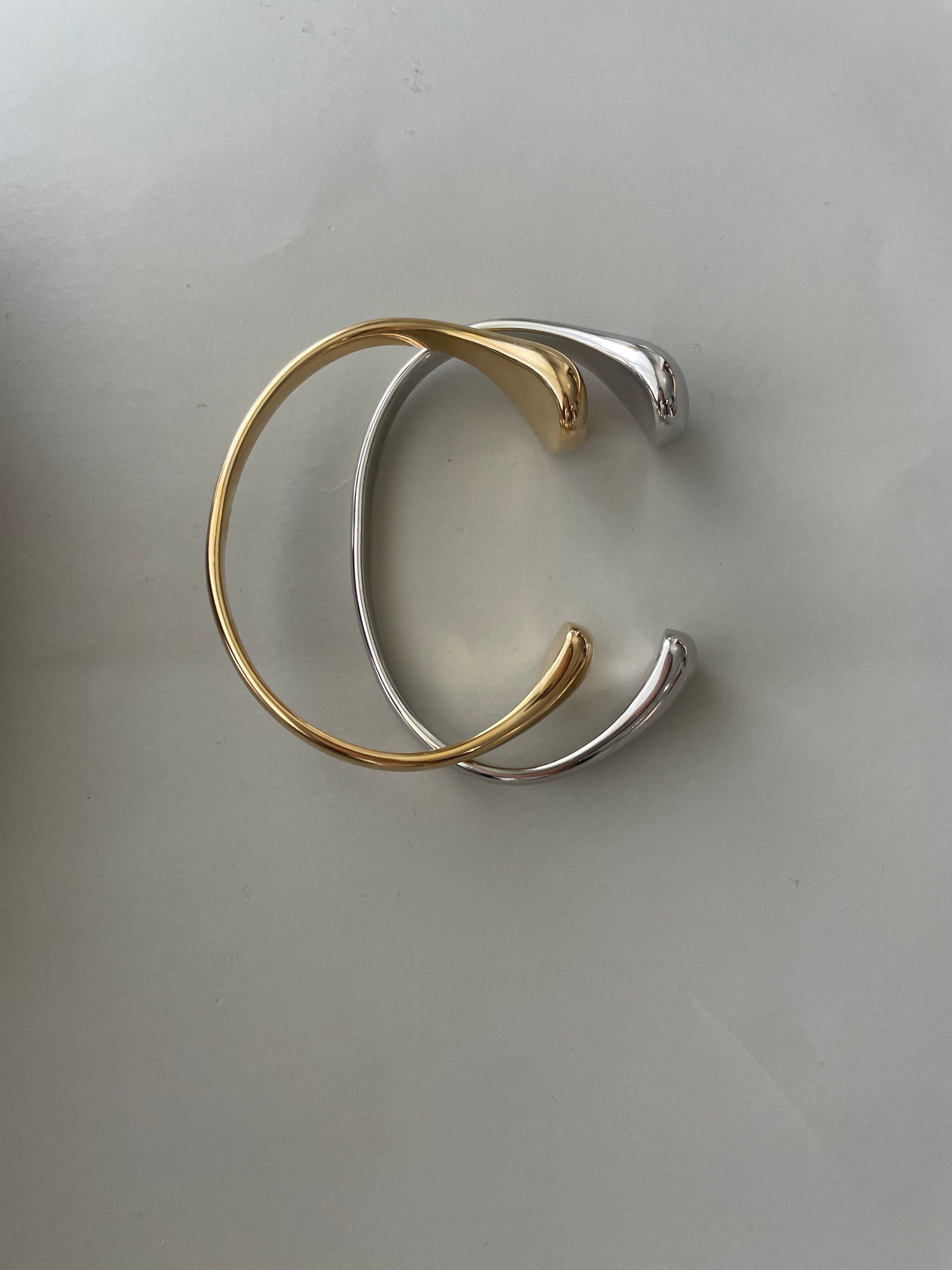 metal cuff bangle