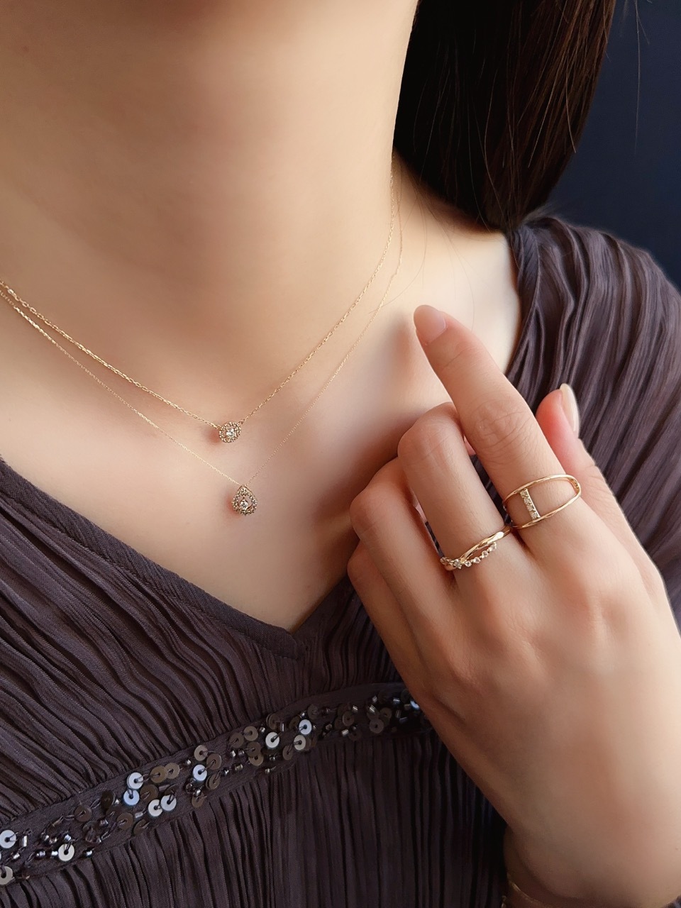 Axis | Drop Necklace