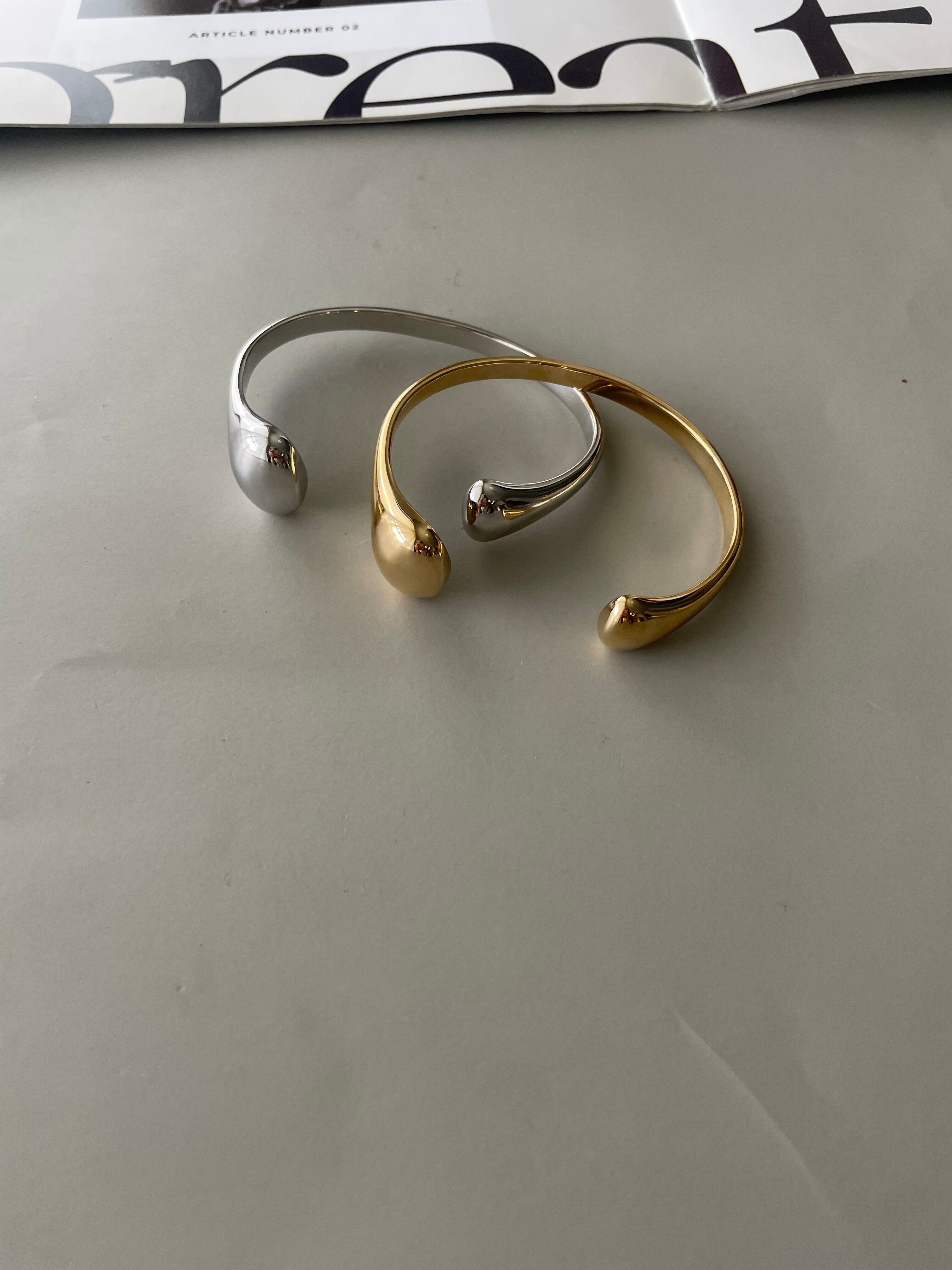 metal cuff bangle