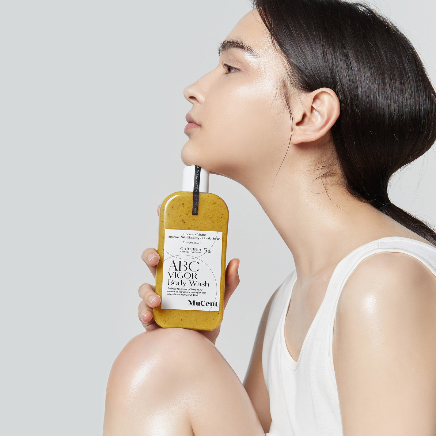 韓國MuCent ABC活力磨砂膏沐浴露300ml｜身體磨砂膏｜身體去角質｜磨砂膏｜去角質｜沐浴露