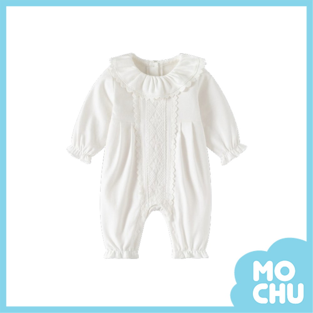 月舞絨花長袖連身衣