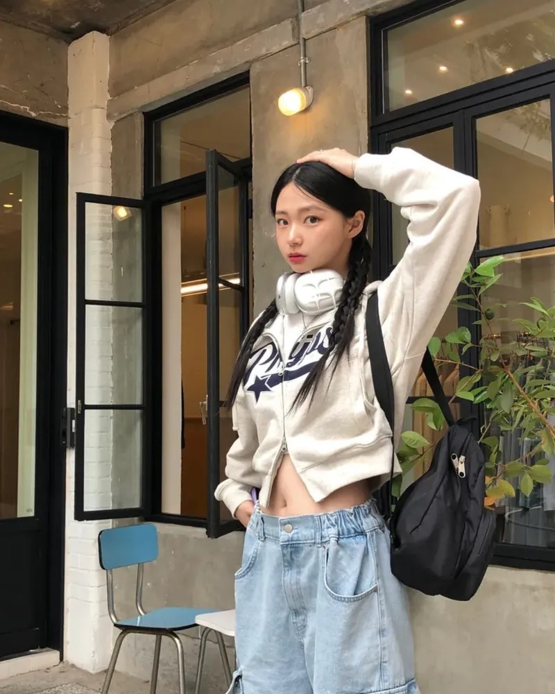 【預購】AKR091003 韓國 PHYPS 休閒短款外套 (PD08HD0158)