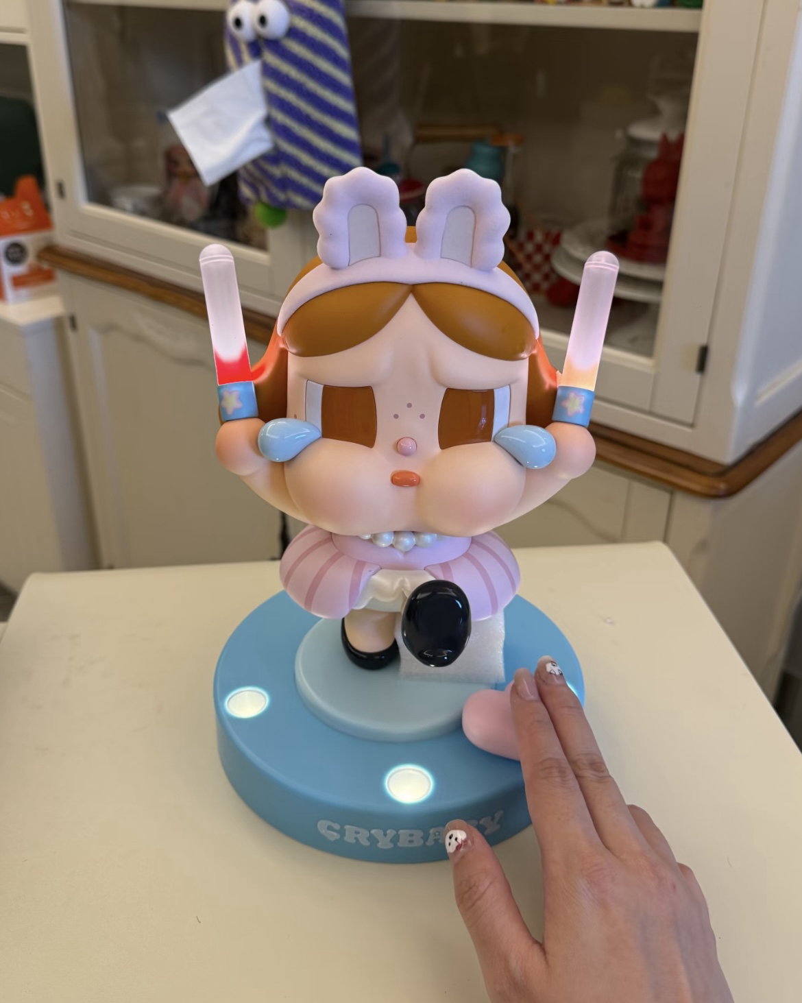 <官方正版>POPMART 泡泡瑪特 CRYBABY 哭娃 SHINY SHINY系列 小夜燈