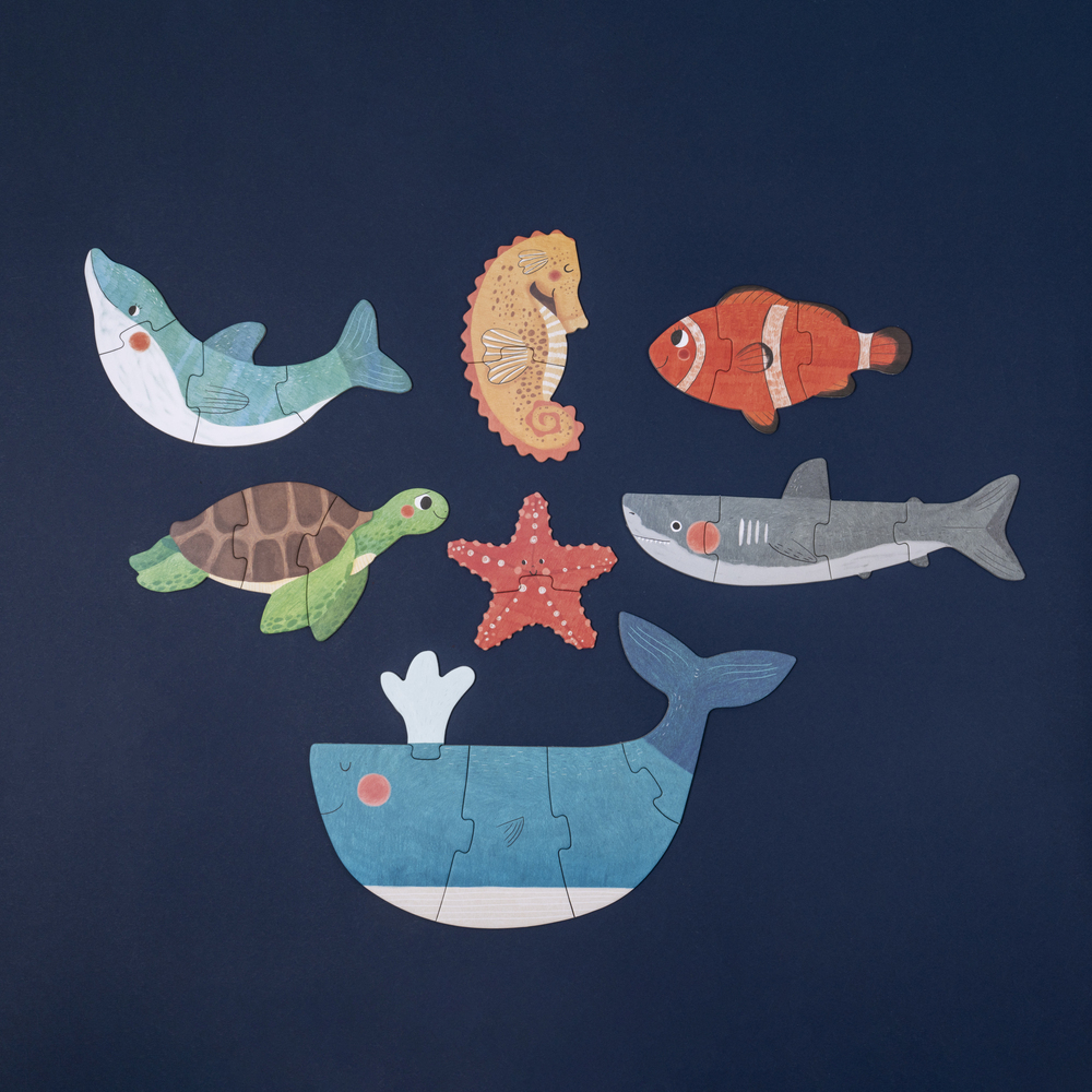 西班牙Londji 海洋生物拼圖