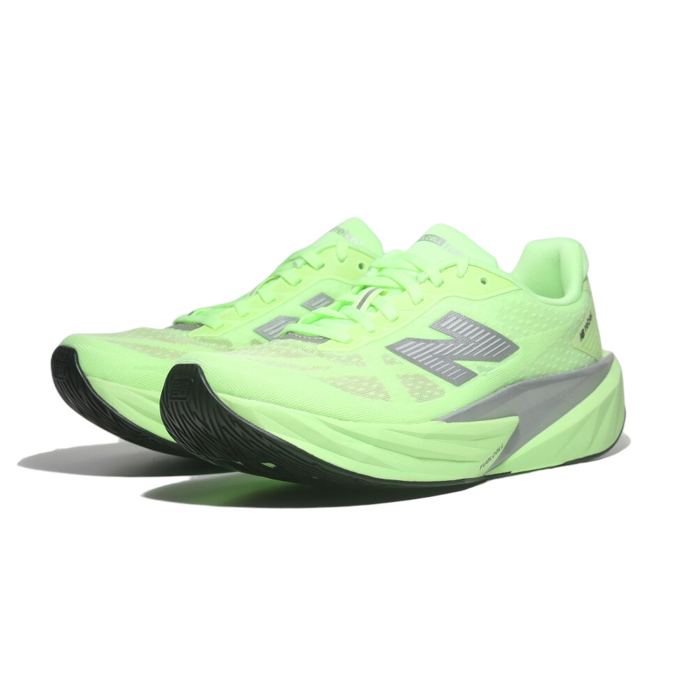 NEW BALANCE 慢跑鞋 FUELCELL REBEL 螢光綠 輕量 競速跑鞋 女 WFCXLZ5