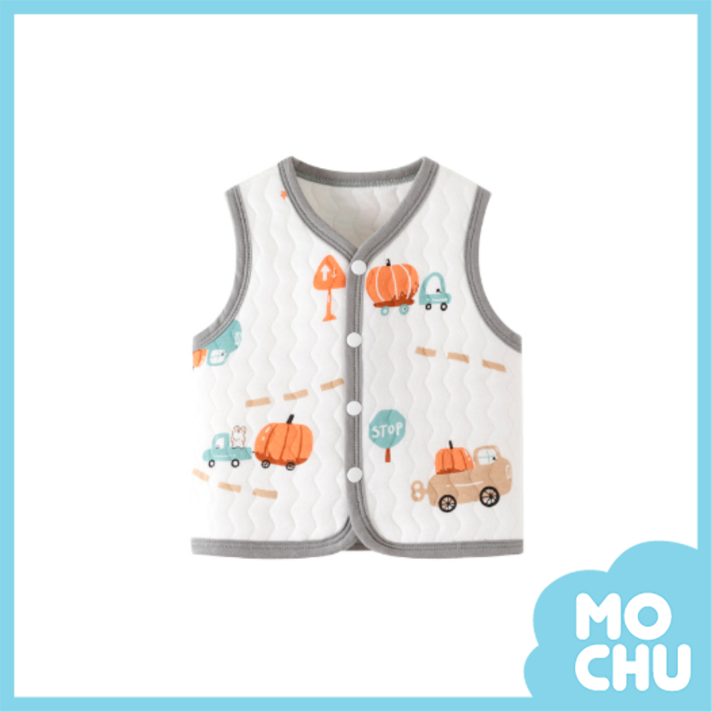 小汽車夾棉保暖背心