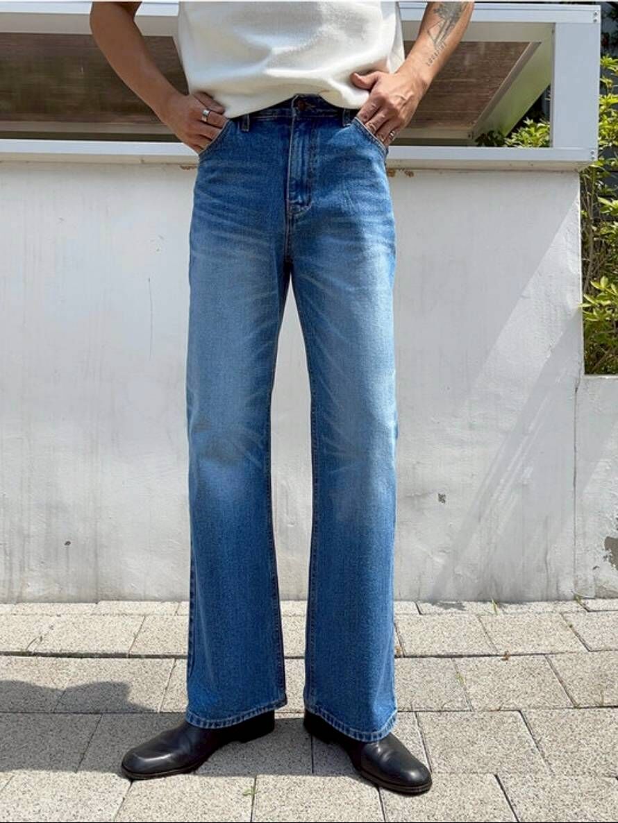 Kendrick 喇叭牛仔褲 靴型褲 GD權志龍同款 Celine版