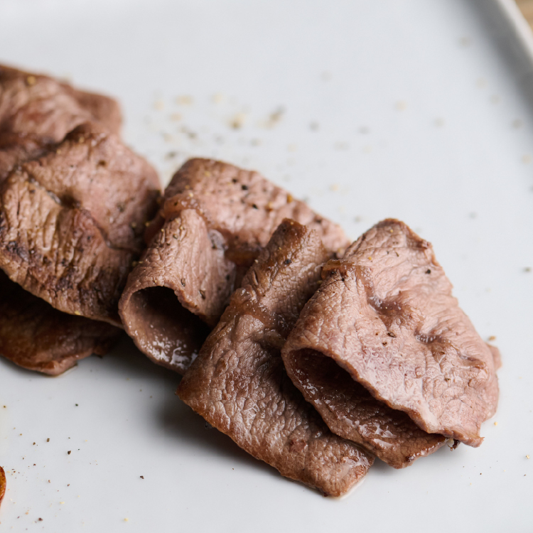 澳洲安格斯黑牛板腱燒肉片 100g