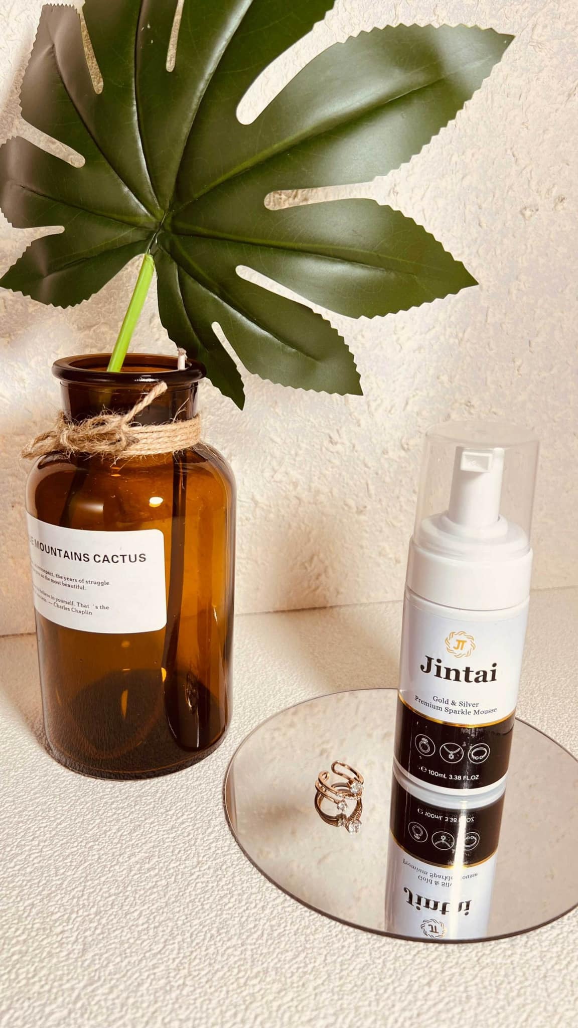 Jintai金泰洗 金銀專業清潔慕斯100ml｜飾品清潔慕斯｜金銀清潔慕斯