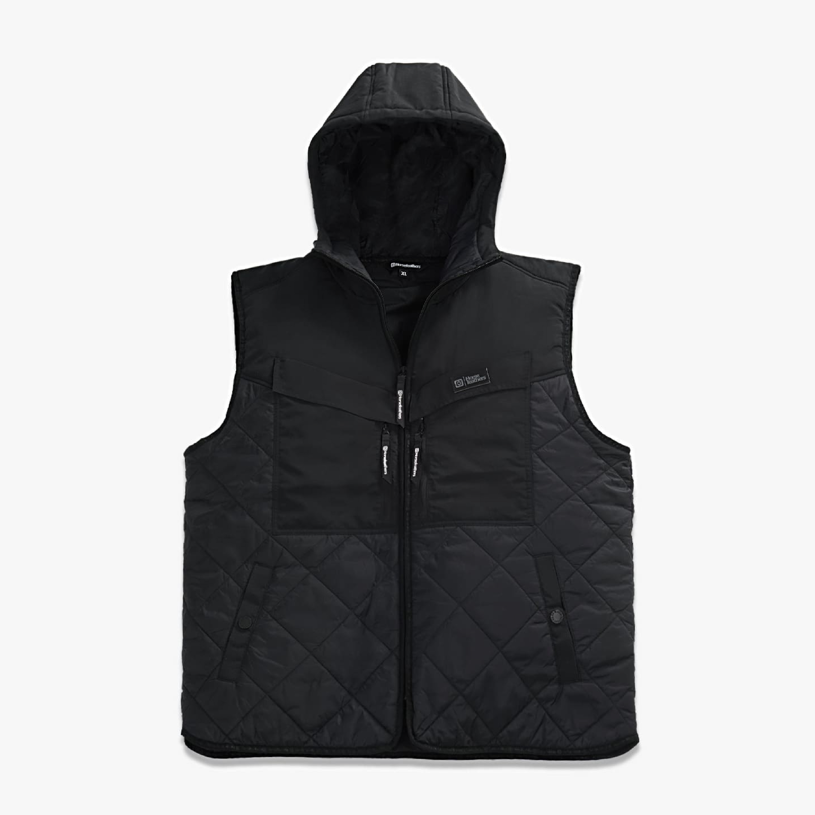 中性防潑水防風連帽鋪棉背心_Holden Vest