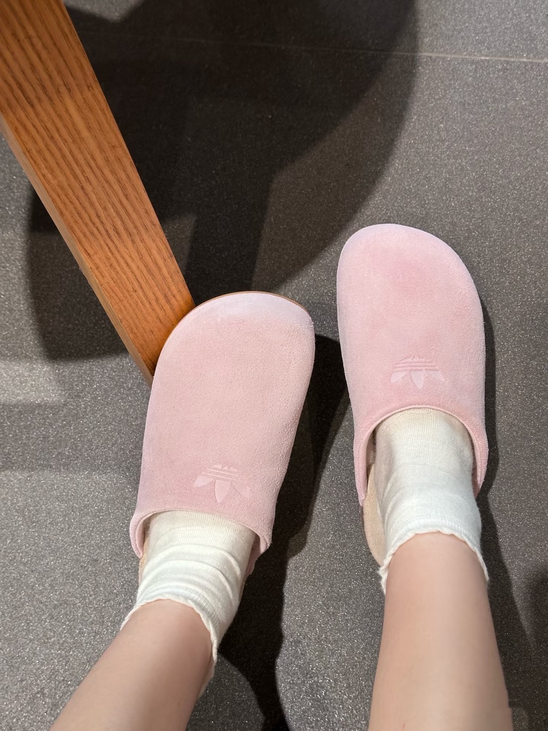 Adidas Originals Adimule 毛絨勃肯鞋 穆勒鞋 軟木底 涼拖鞋 懶人鞋 麂皮 香芋紫 雪絨粉 JP8732 JP8731