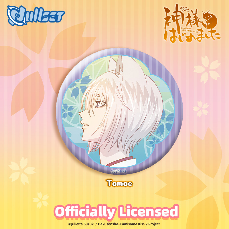 元氣少女緣結神水彩徽章盲袋 9款9入