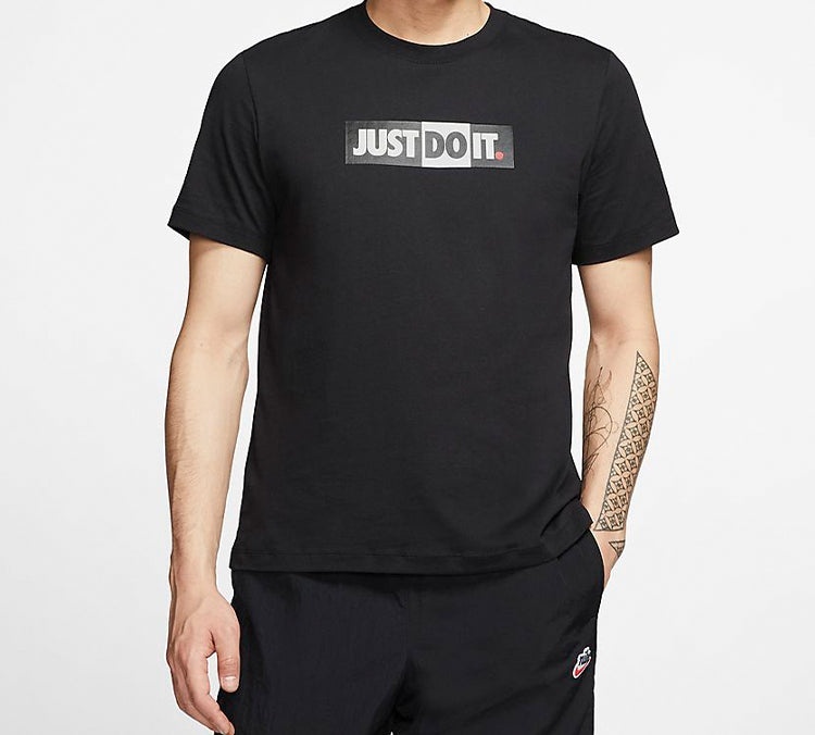 Nike Sportswear Short Sleeve T-shirt “JDI Logo Black” CK2306-010