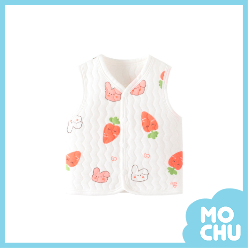 兔子蘿蔔夾棉保暖背心