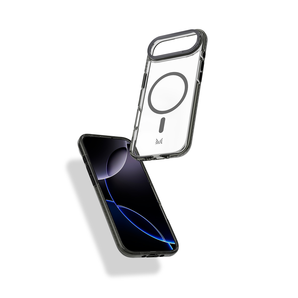 for iPhone Air | LUCID | Magnetic Charging Compatible Lens Protection Stand Shockproof Hybrid Case