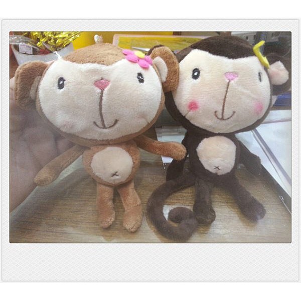 【台灣現貨速發】P96~~~15公分長腿猴玩偶