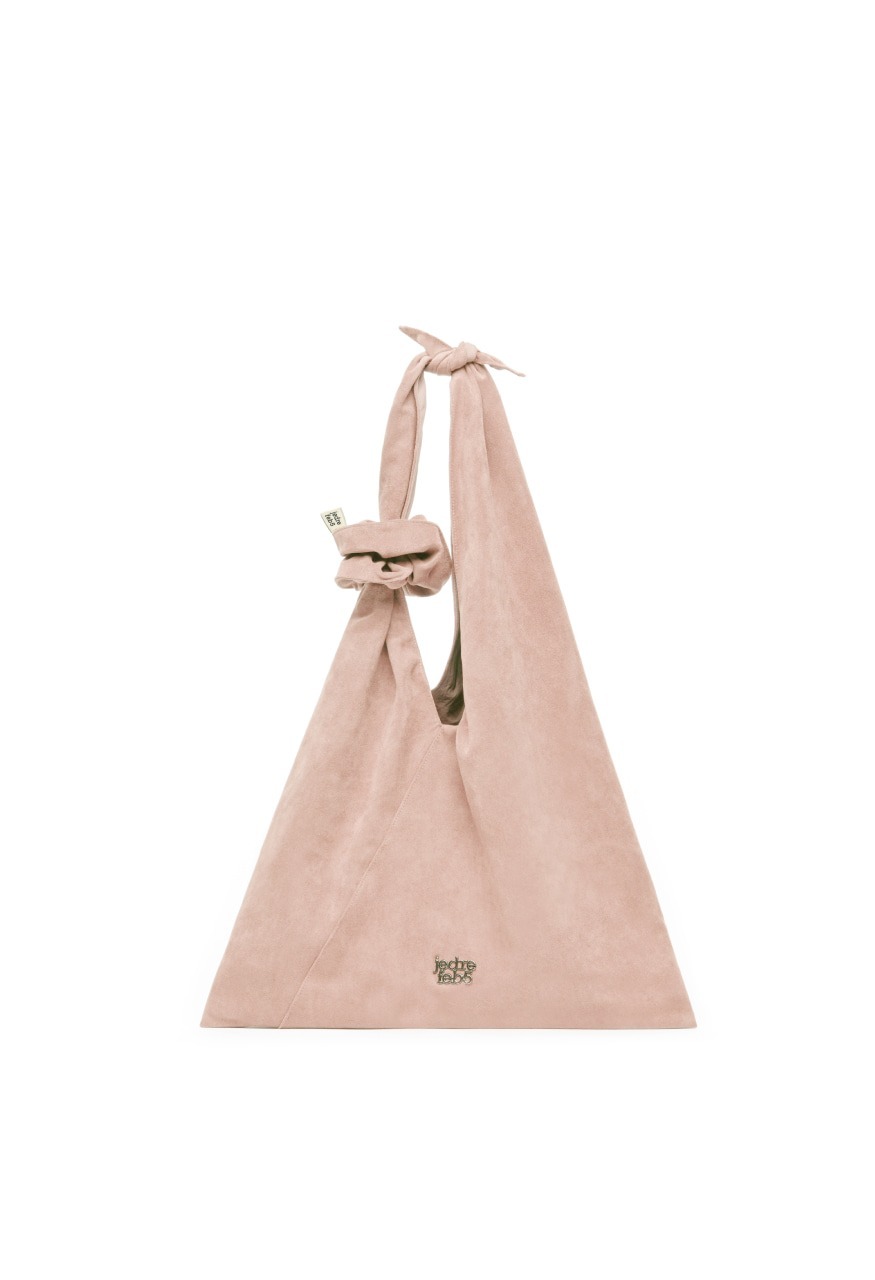 JEDREFEB5 Scrunchie hobo suede
