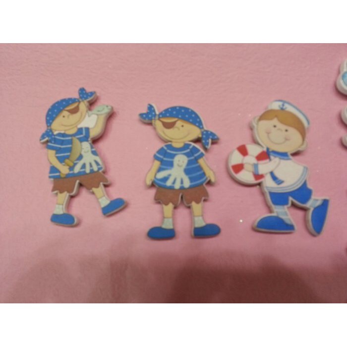 【台灣現貨速發】海盜水手木片 手工材料 資材