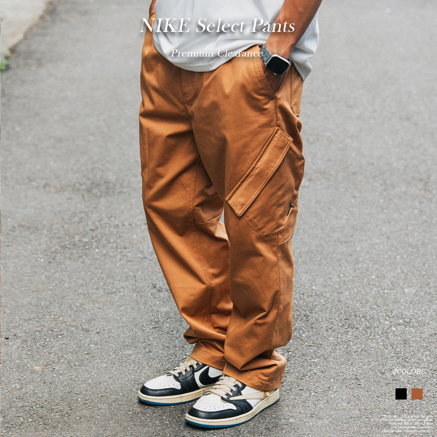 Jordan Essentials Chicago 褲子 男款 工裝 可調褲腳【FB7306-231/010/281】