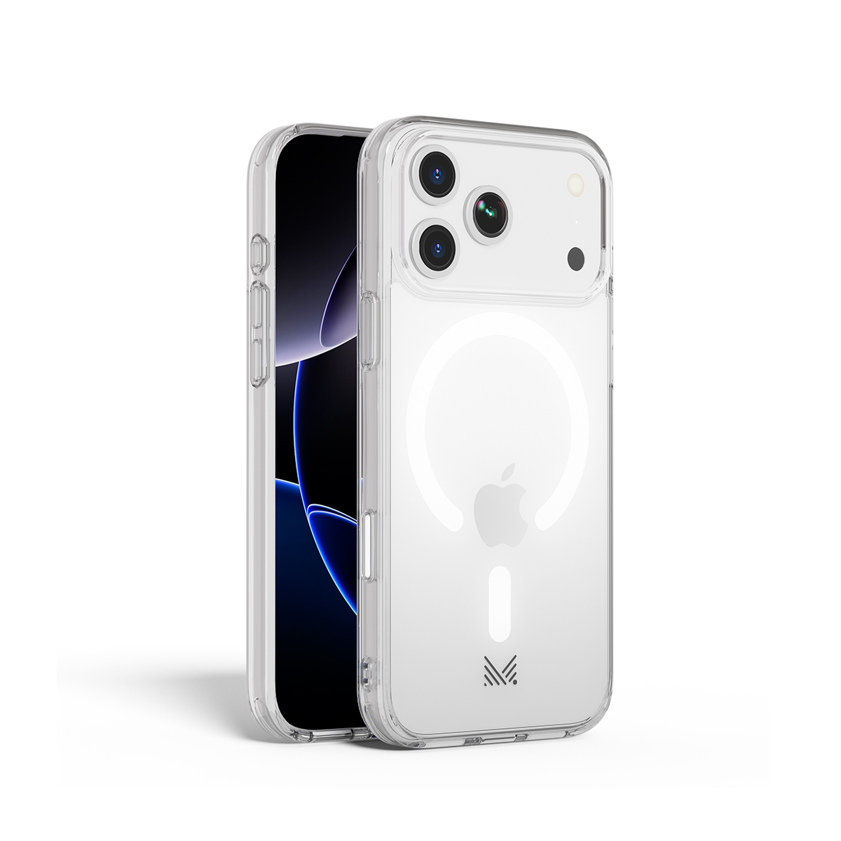 for iPhone 17 | ESSENTIALS｜ Magnetic Charging Compatible Shockproof Hybrid Case - Transparent