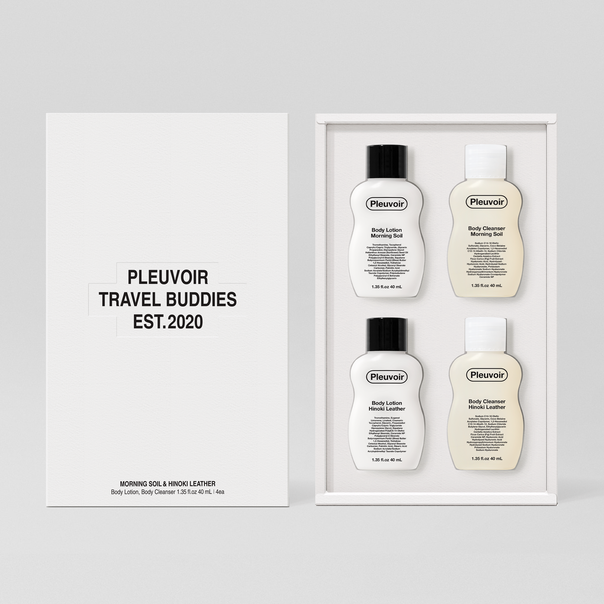 Pleuvoir - Travel Buddies 40mL *4種組合*