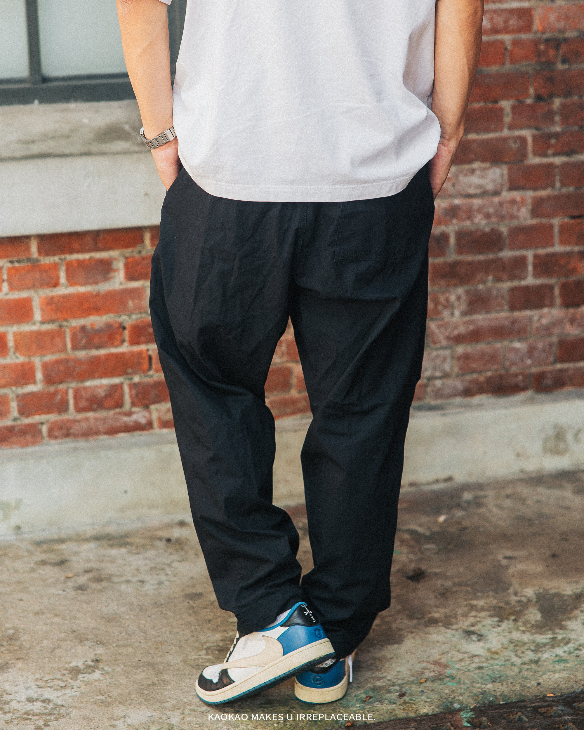 NIKE CLUB 復古 直筒 寬鬆 舒適 休閒 梭織長褲【HQ1572-010】