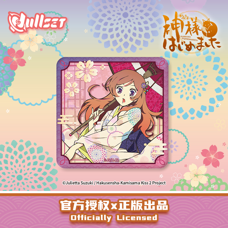 元氣少女緣結神彩繪系列徽章盲袋 8款8入