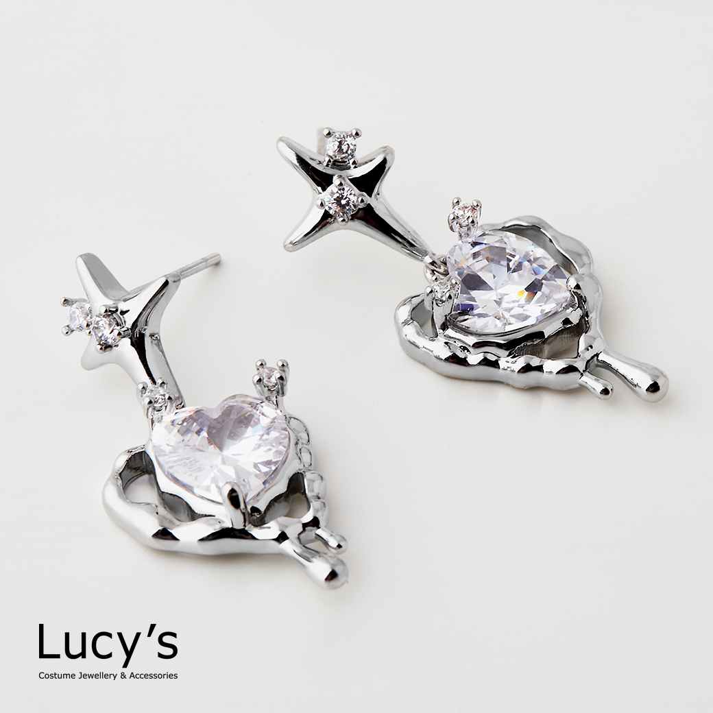 閃耀暖心 耳環 (二色) (124731/124732)