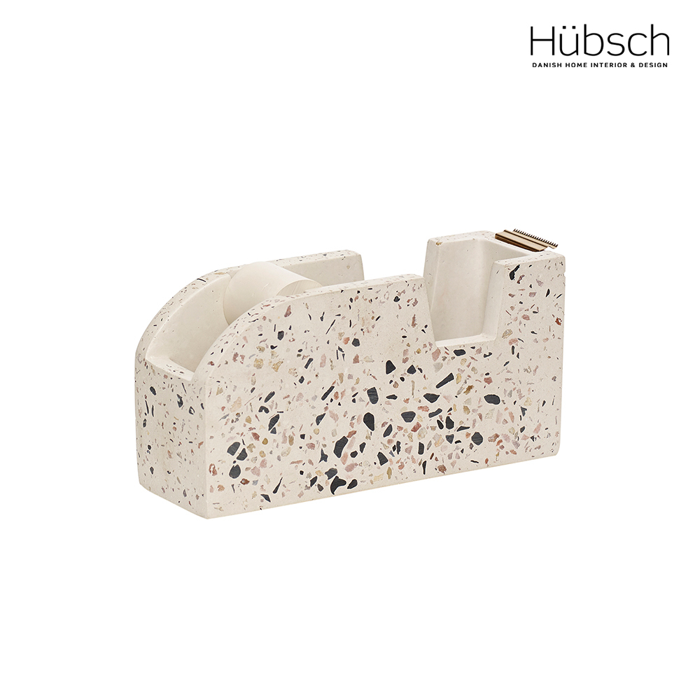 Hübsch-簡約幾何水磨石膠帶台