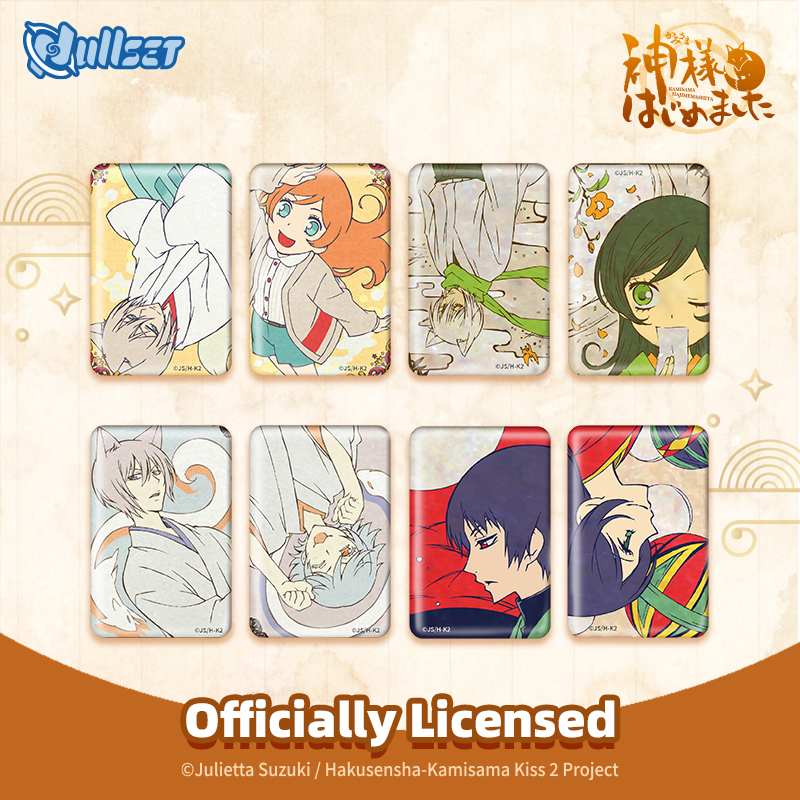 元氣少女緣結神轉場系列徽章盲袋 8款8入