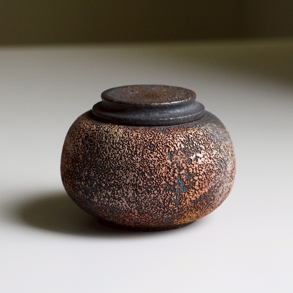 赤霞柴燒茶葉罐