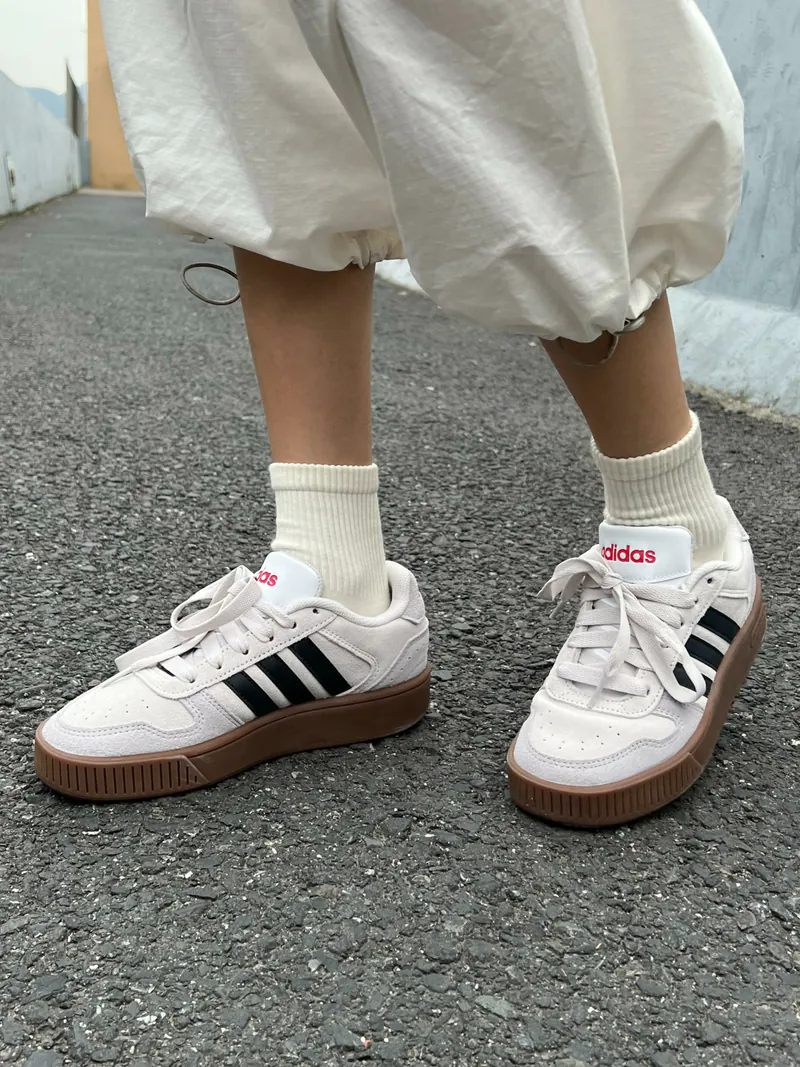 ADIDAS NEO D-PAD CLASSIC 芝麻灰 焦糖底 厚底 復古 德訓鋸齒鞋