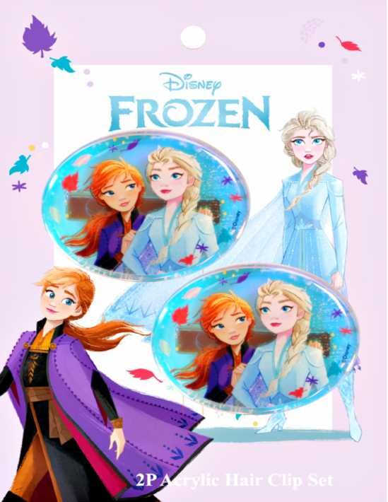 迪士尼魔雪奇緣 - 兒童髮飾 幻彩髮夾