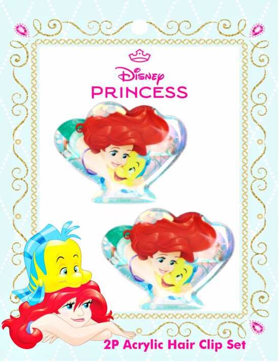 迪士尼公主 - 兒童髮飾 幻彩髮夾 美人魚