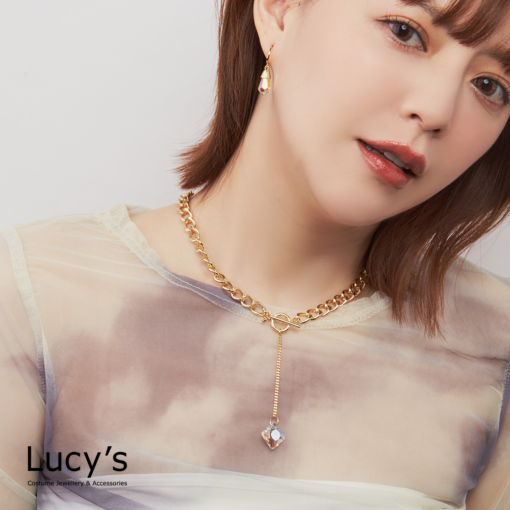 時光之軸 T扣項鍊 (二色) (125010/125011)