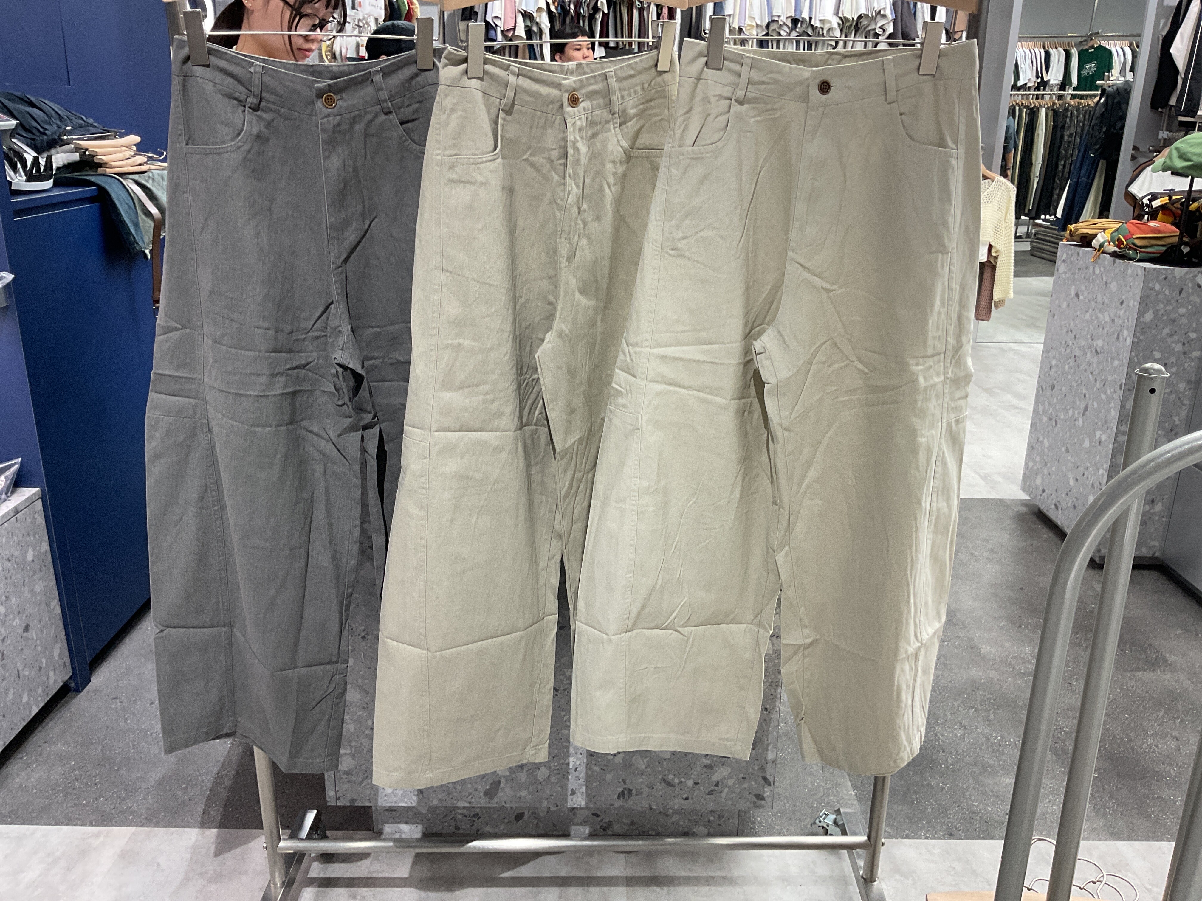 3613 女款彎刀長褲