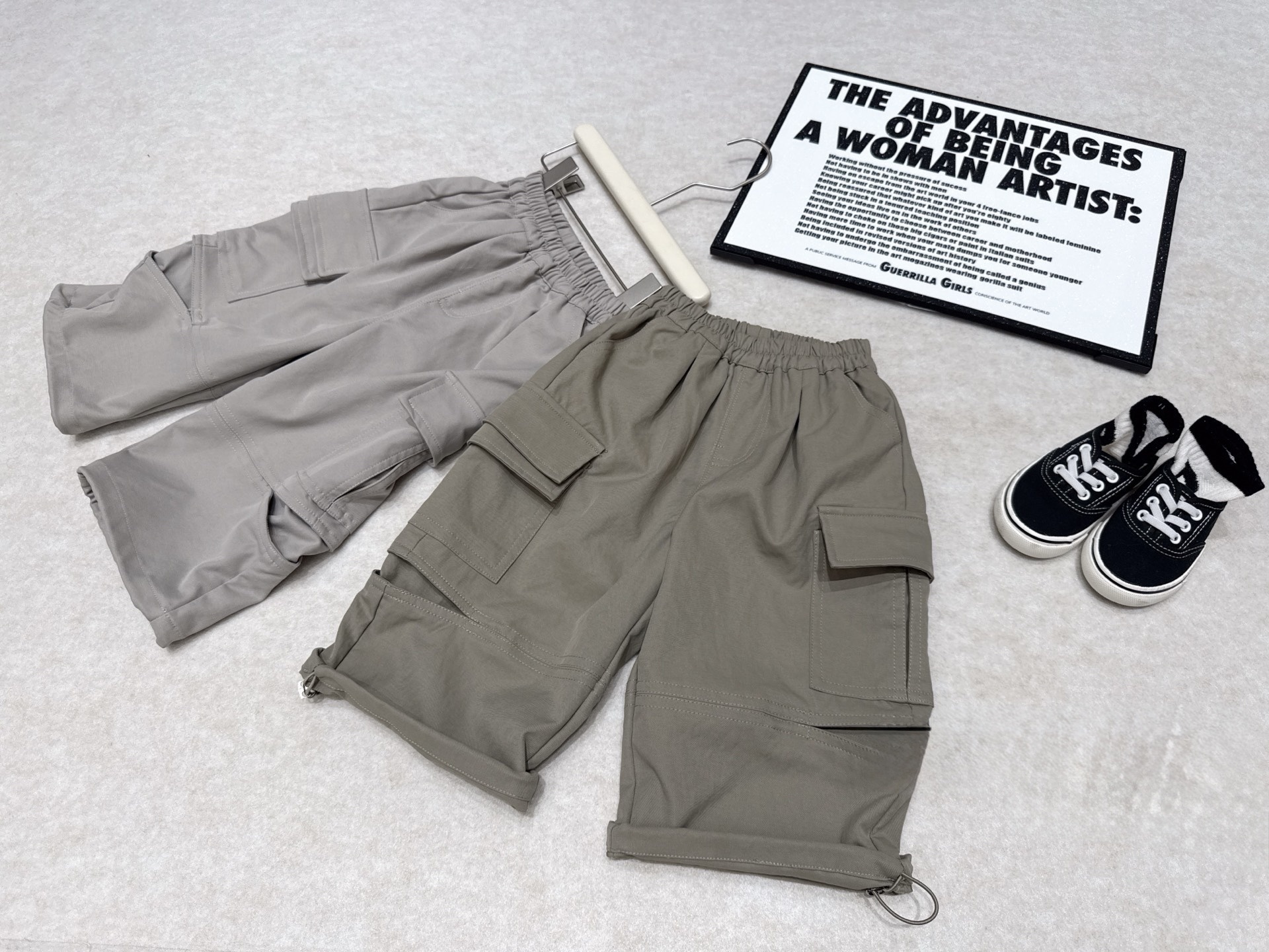 A03010設計款工裝褲